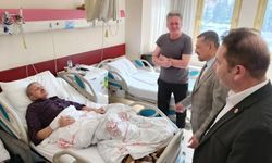 MHP’li Ahmet Erbaş’tan Kütahya’da hastalara moral ziyareti