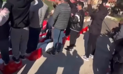 Eskişehirspor taraftarları Ayvalık tribününde: Kütahyaspor'a karşı destek yağdı