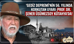 Bu Akşam Saat 20.30’a Dikkat! Deprem Profesörü Üşümezsoy Kütahya’nın Kaderini Belirleyen Fayları Anlatacak