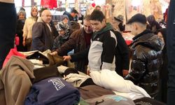 Kütahya'da kıyafet pazarı açıldı, 125 esnaf yoğunluktan kafasını kaldıramıyor!