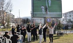 Kütahya'da vatandaşlar iftar öncesi Kütahyaspor galibiyetiyle coştu