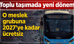 Kütahya'da bu meslekleri yapanlar otobüse ücretsiz binecek