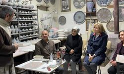 Kütahya’da kültür turu: Başkan Erenler sanatçılarla buluştu