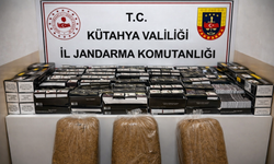 Kütahya’da dev operasyon: Binlerce kaçak sigara ele geçirildi