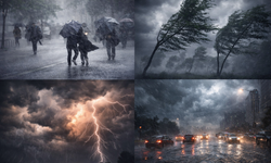 Meteoroloji alarm verdi: Kütahya’da fırtına ve sağanak geliyor