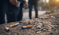 Kütahya’da yere atan yandı: İzmarit ve kabuğa ceza başladı