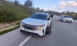 Direksiyon hakimiyetini kaybetti, karşı şeride girdi: 1 yaralı