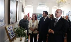 Kütahya’nın sanatı Çanakkale’de sahnede: Sergi ilgi odağı oldu