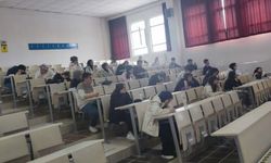 Üniversitede sınav heyecanı: liseliler Hisarcık MYO’da