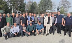 Kütahya'da 36 yıllık asker arkadaşları yeniden buluştu