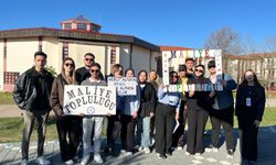 DPÜ’de Öğrenciler Metehan için sahaya çıktı