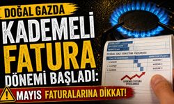 Kütahyalılar faturalara dikkat: Doğalgazda yeni dönem başladı