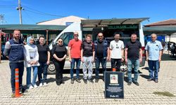 Kütahya Belediyesi personelleri, hayatını kaybeden arkadaşlarını unutmadı