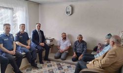 Aslanapa’da şehit yakınları ve gazilere moral ziyareti