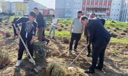 Çavdarhisar’da geleceğin üreticileri lavanta fidelerini toprakla buluşturdu