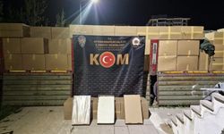 Dev operasyon: 20 milyon TL değerinde kaçak makaron yakalandı