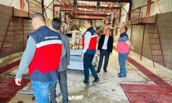 Gediz’de bayram öncesi kesim yerleri mercek altına alındı