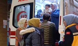 Merdivenlerden yuvarlanan 1 yaşındaki bebek yaralandı