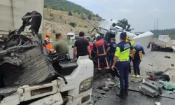 Otomobil ile tanker çarpıştı: 1 ölü