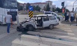 Kütahya'da okul önündeki kavşakta kan aktı: 5 yaralı