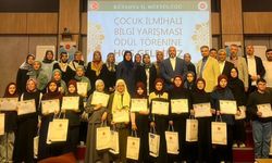 Kütahya'da düzenlenen yarışmada çocuklardan etkileyici performans