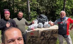 Kütahya'da Utandıran Manzara! Eskişehir'den Gelen Grup Temizledi