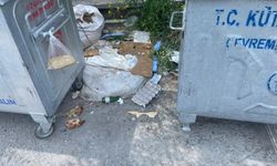 Kütahya’da Konteynerler Boş, Çöpler Yerde