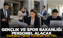 Gençlik ve Spor Bakanlığı Personel Alacak: Kütahya’ya Ayrılan Kontenjan Belli Oldu