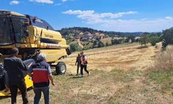 Gediz'de hasat kontrolleri sürüyor