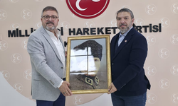 Gazetemizden MHP İl Başkanı Türker'e Hayırlı Olsun Ziyareti