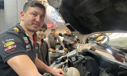 Kütahya'da ustalardan sürücülere uyarı: ''Küçük masraftan kaçarken motoru kaybetmeyin''