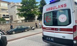 Kütahya'da araca çarpan motosikletli yola savruldu: 1 yaralı