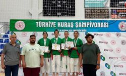 Kütahyalı sporcu Kuraş Şampiyonası'nda tarih yazdı: Türkiye ikincisi oldu