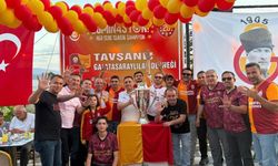 Tavşanlı sarı kırmızıya boyandı, Galatasaray'ın şampiyonluğu coşkuyla kutlandı