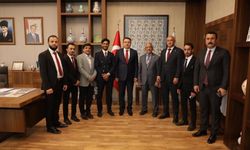 Yemenli heyetten Kütahya Valisi Musa Işın'a ziyaret