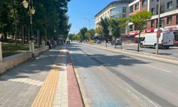 Kütahya’da Bisikletliler Tehlikeyle Burun Buruna