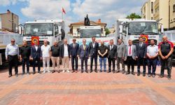 Tavşanlı Belediyesi araç filosunu 5 yeni araçla güçlendirdi