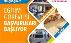 GSB açıkladı: Eğitim görevlisi adayları için başvurular başlıyor