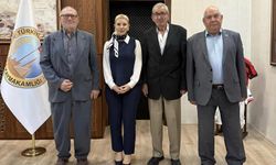 Kıbrıs gazileri, Altıntaş Kaymakamı Yıldırım'a ziyaret gerçekleştirdi