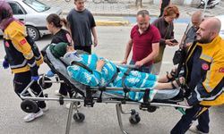 Yaya geçidinden geçmek isteyen anneanne ve toruna minibüs çarptı