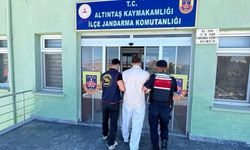 Kütahya jandarmasından kaçamadı! 10 yıl hapis cezasıyla aranıyordu