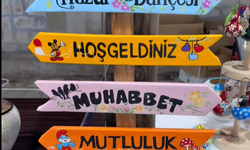 Gediz'de Göz Nuru Sanat Sokağı vatandaşlardan yoğun ilgi görüyor