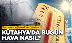Kütahya'da bugün hava nasıl olacak?