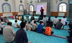 Hisarcık'ta Yaz Kuran Kurslarında eğitim devam ediyor