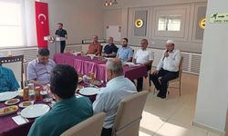 Emet Müftüsü İsmail Çınar için veda yemeği programı düzenlendi