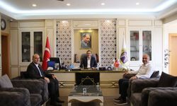Meteoroloji Kütahya İl Müdürü Demirbaş'tan, Başkan Derin'e ziyaret