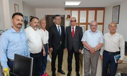 İletişim Başkanlığı Afyonkarahisar  Bölge Müdürü Ömer Süt'ten, gazeteci İhsan Tunçoğlu'na anlamlı ziyaret