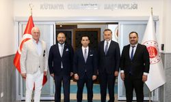Kütahya OSB Yönetim Kurulu'ndan Başsavcı Kılıç ve MHP İl Başkanı Türker’e hayırlı olsun ziyareti