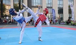 Kütahya’da Minik Tekvandocular Tatamiyi Salladı