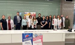 Kütahya Şehir Hastanesi'nde 'hepatite' karşı bilgilendirme etkinliği düzenlendi